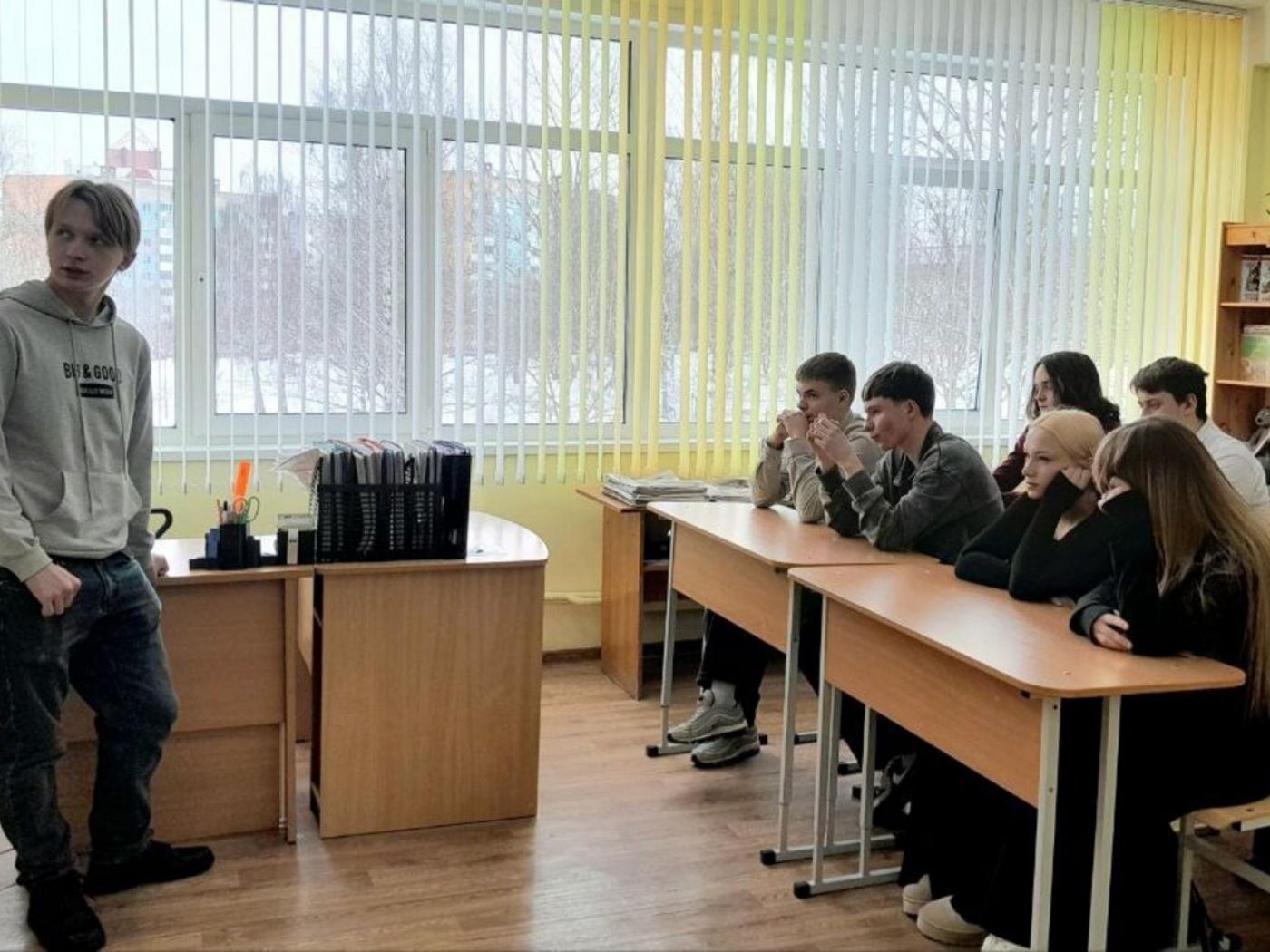 Встреча с будущим: студент БНТУ провел профориентацию в родной школе в Могилеве